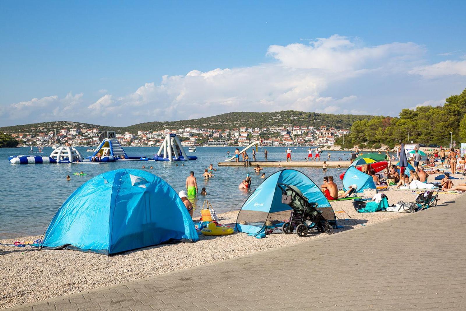 Mobilheim Andrea Wunderschoene Ferienwohnung Direkt Am Meer Jezera Exteriér fotografie