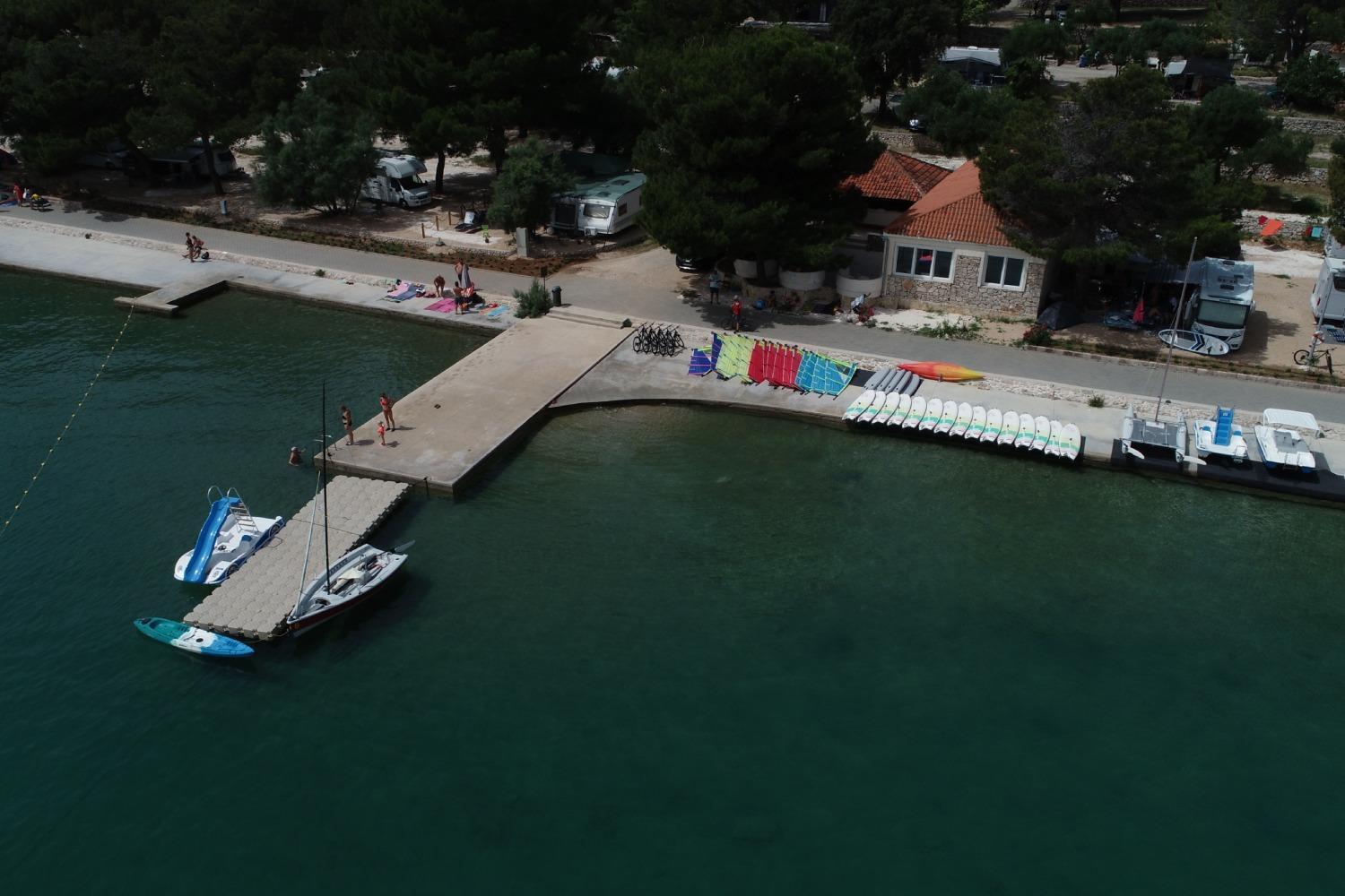 Mobilheim Andrea Wunderschoene Ferienwohnung Direkt Am Meer Jezera Exteriér fotografie